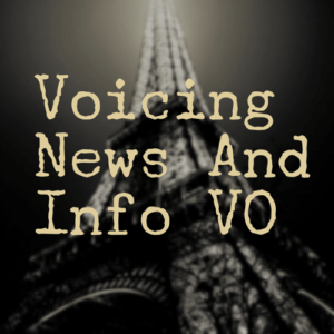 Like commercials, narration and IVR, the category of news and information products have a certain style and performance technique unique to the category. Traditional radio and television outlets have been joined by podcasts, satellite, cable, email blasts and other new connections, giving you an even greater opportunity to audition and land these lucrative jobs.