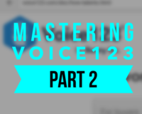 In this second of two classes on how to join, profile yourself, gain auditions and book work on Voice123.com, we look what to do with audition notices, taking advantage of premium membership, working with voiceseekers, how to maximize your chances of getting the right audition for you and what to do when you book work.