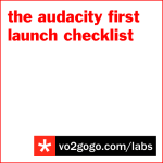 labs-the-audacity-first-launch-checklist