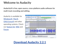 Latest audacity for windows 10